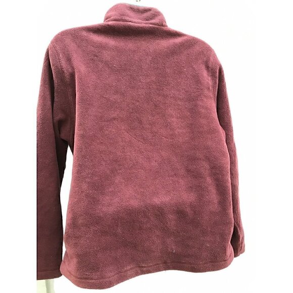 Vintage Nautica 1/4 Zip Fleece Pullover Jacket Pockets Mens Sz L Made In USA - Picture 3 of 5